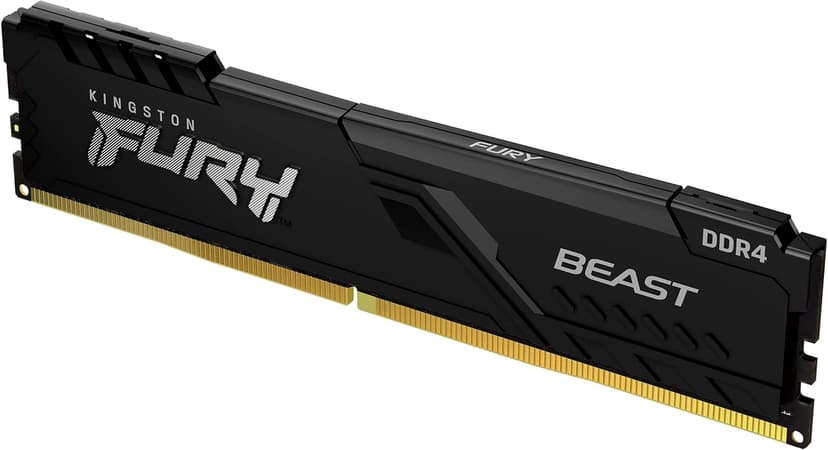 Kingston Fury Beast 8GB (1x8GB) DDR4 3600MHz CL17 Preto - KF436C17BB/8