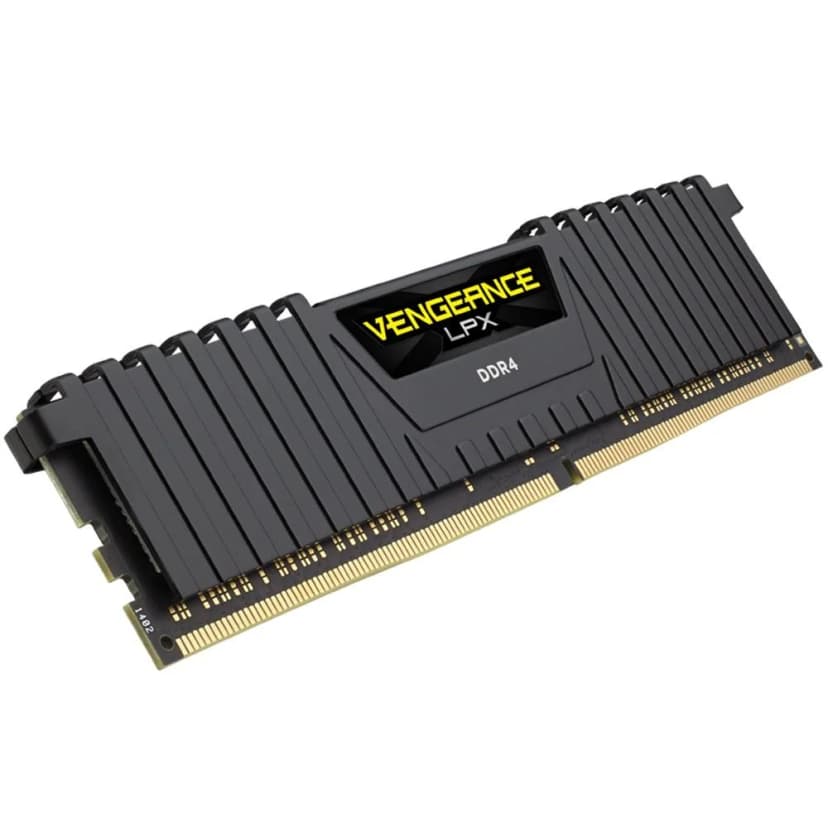 Corsair Vengeance LPX 16GB (1x16GB) DDR4 2400MHz CL14 Preto - CMK16GX4M1A2400C14