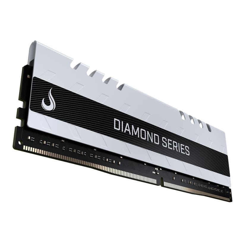 Rise Mode Diamond 8GB (1x8GB) DDR4 3200MHz CL16 Branco - RM-D4-8G-3200DW