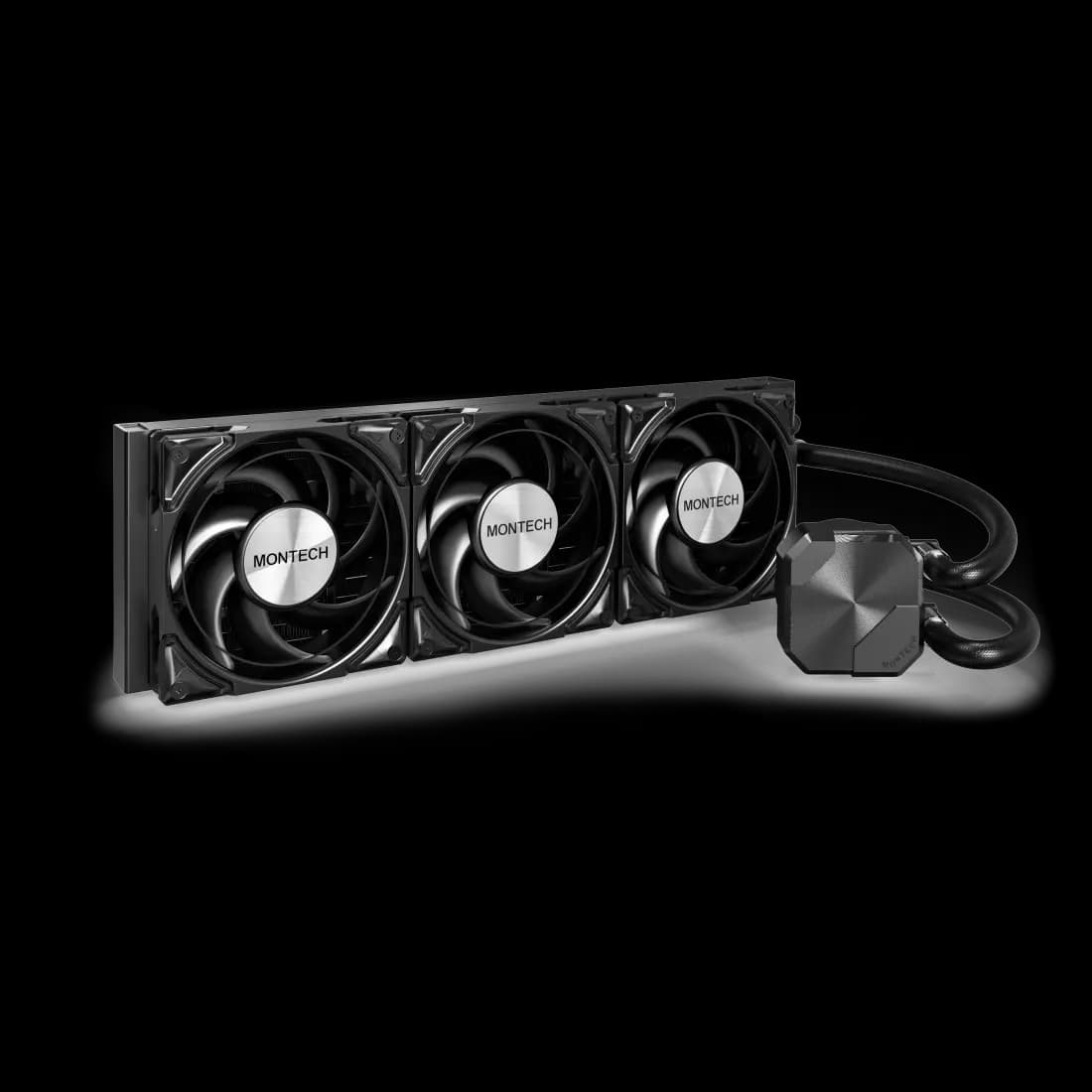 Water Cooler Montech HyperFlow Silent 360mm Water Cooler Montech HyperFlow Silent 360mm Preto - HyperFlow Silent 360 (B)