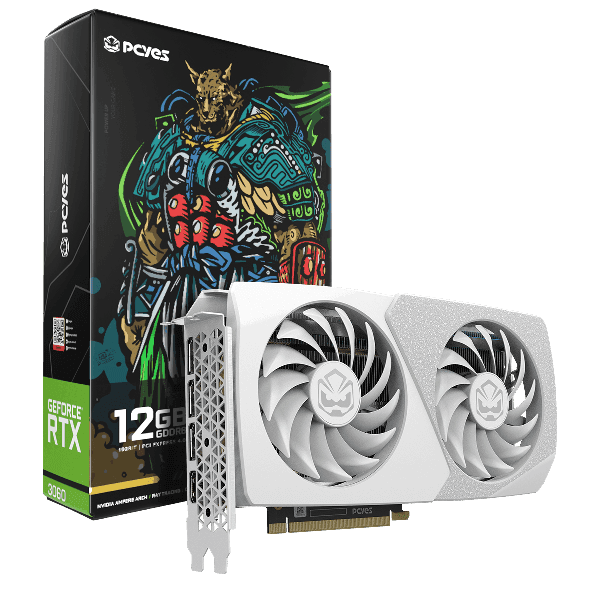 RTX 3060 12GB PcYes RTX 3060 12GB Projeto Edge Branco