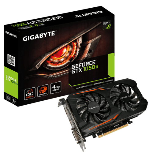 GTX 1050 Ti Gigabyte GTX 1050 Ti OC