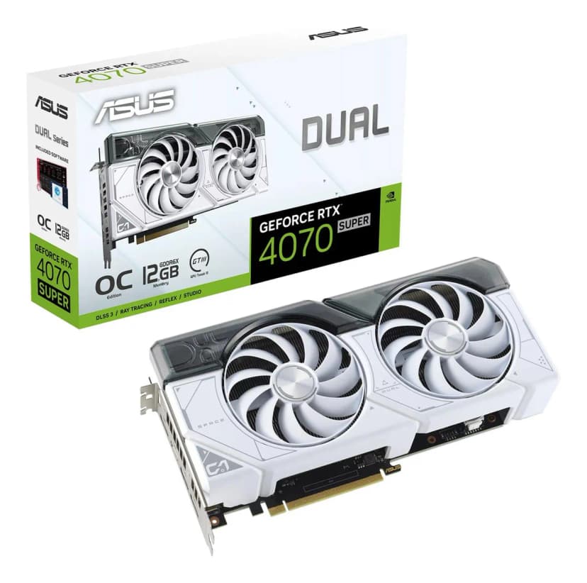 ASUS RTX 4070 Super Dual White OC