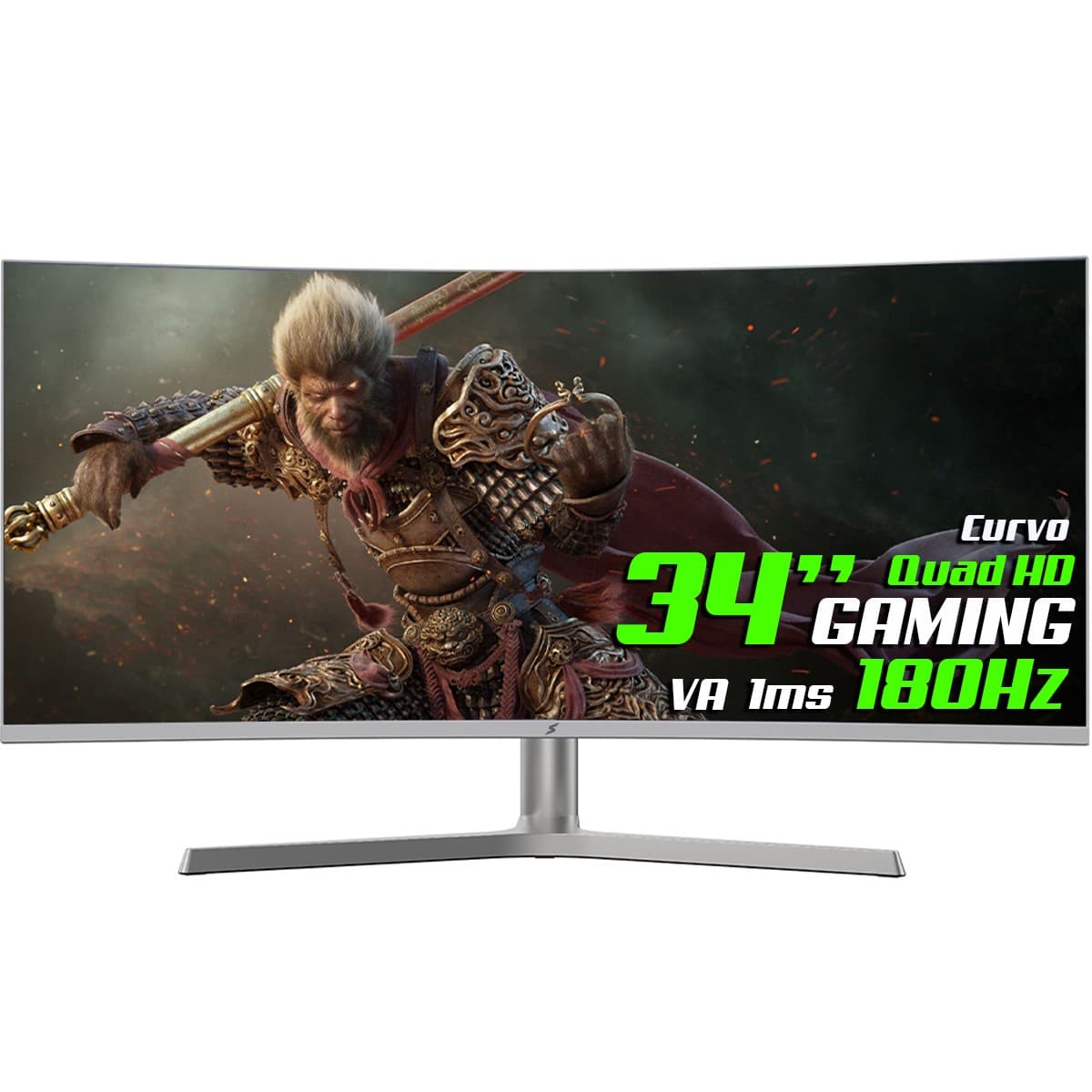 SuperFrame Vision Ultra V2 34" UWQHD 180Hz VA – SFVCW-34180-QHD SuperFrame Vision Ultra V2 34" UWQHD 180Hz VA – SFVCW-34180-QHD