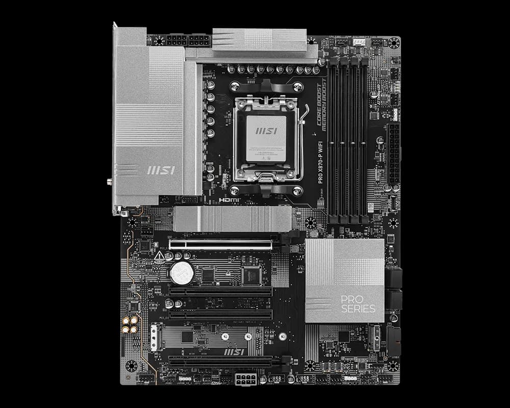 MSI PRO X870-P WIFI AM5 ATX DDR5 MSI PRO X870-P WIFI AM5 ATX DDR5