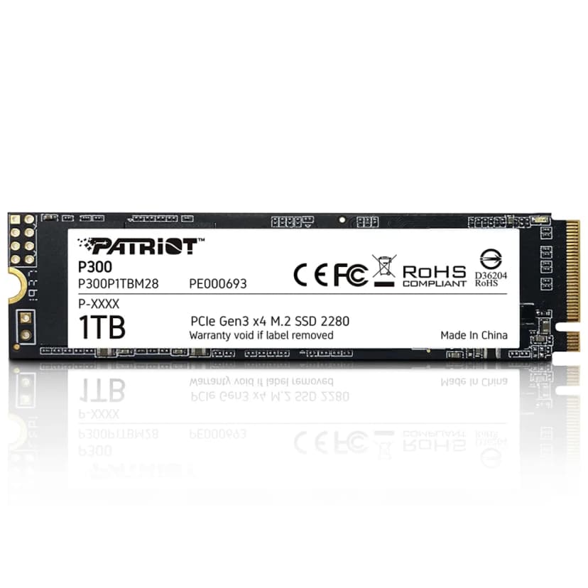 Patriot P300 1TB SSD NVMe Gen 3 - P300P1TBM28