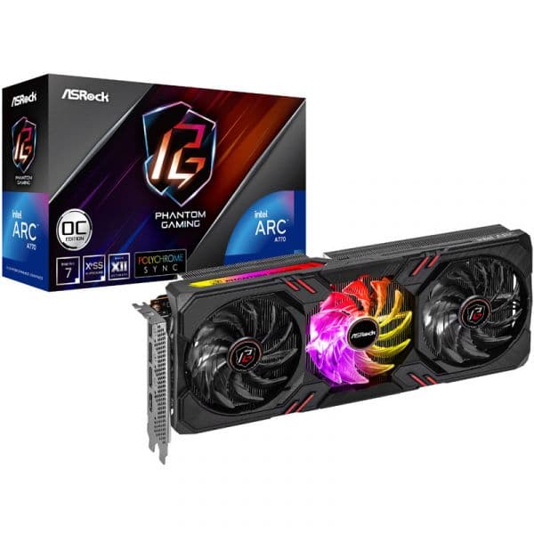 ARC A770 16GB ASRock ARC A770 16GB Phantom