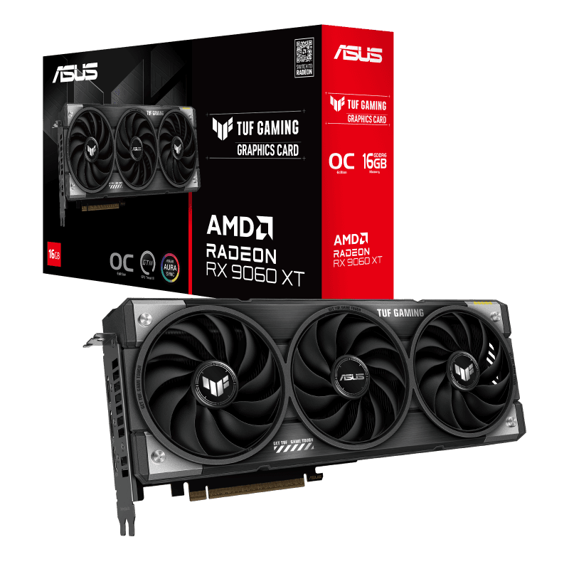 RX 9060 XT 16GB ASUS RX 9060 XT 16GB TUF OC