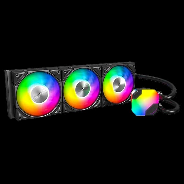 Water Cooler Montech HyperFlow ARGB 360mm ARGB Preto - HyperFlow ARGB 360 (B)