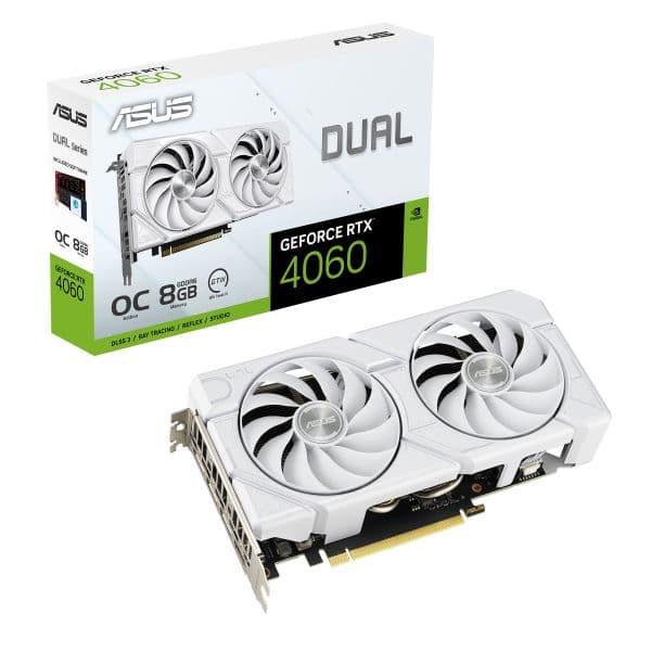 RTX 4060 ASUS RTX 4060 Dual EVO OC White