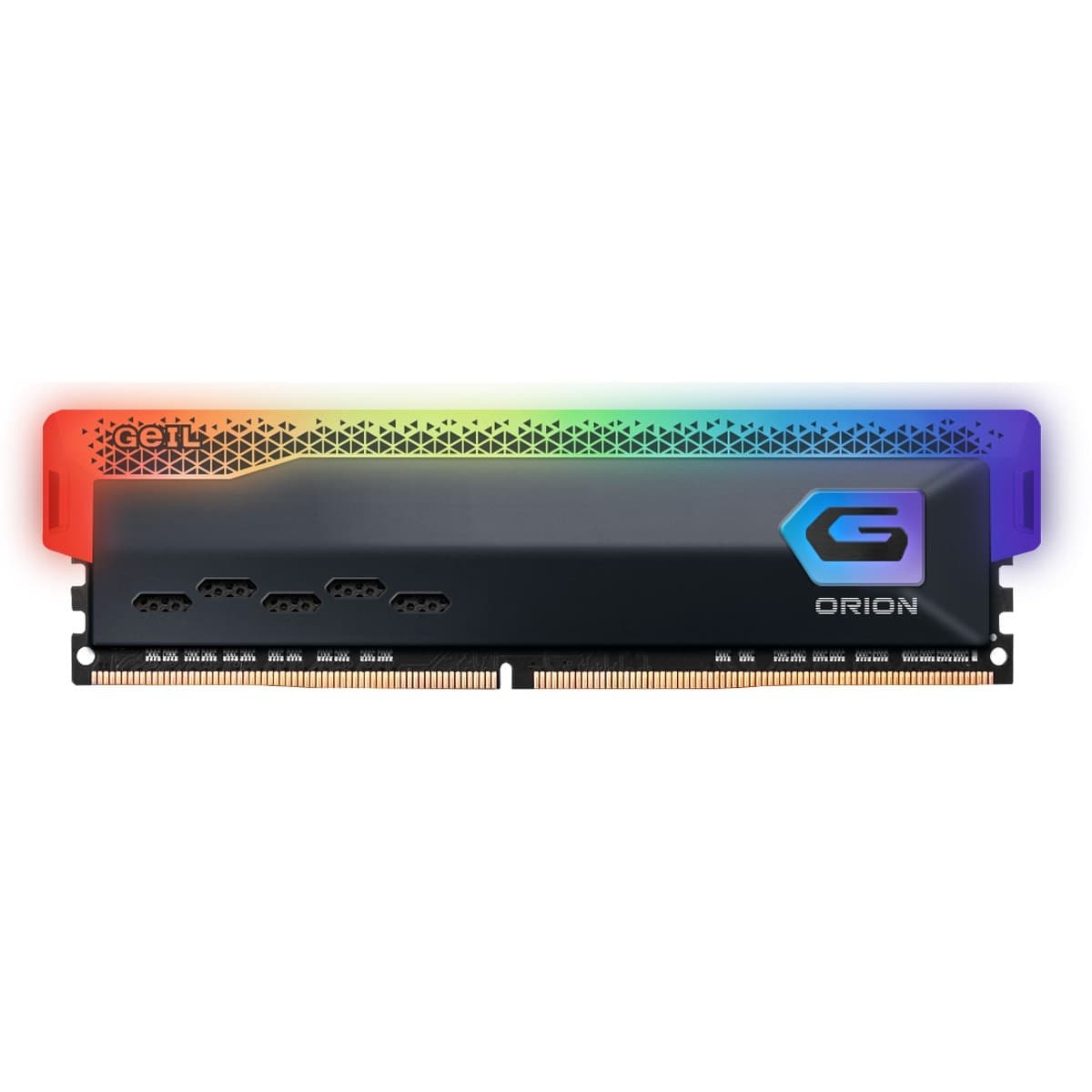 Geil Orion RGB 8GB (1x8GB) DDR4 Geil Orion RGB 8GB (1x8GB) DDR4 3200MHz CL22 Cinza - GAOSG48GB3200C22SC
