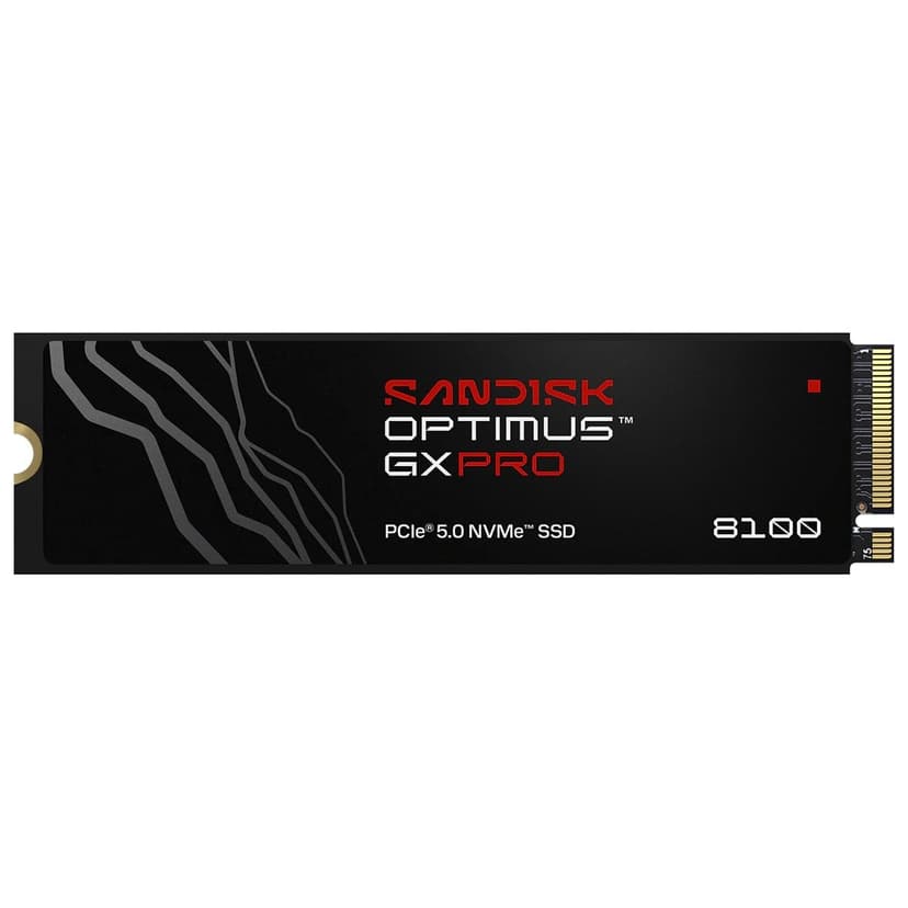 SanDisk Optimus GX PRO 8100 1TB SSD NVMe Gen 5 - SDSP82100TAN