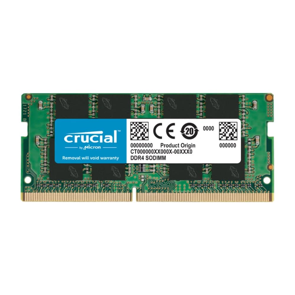 Crucial Basics 8GB DDR4 SO-DIMM Crucial Basics 8GB (1x8GB) DDR4 SO-DIMM 3200MHz CL22 Verde - CB8GS3200