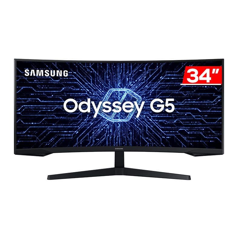 Samsung Odyssey G5 34" UWQHD 165Hz VA - C34G55TWWLMZD Samsung Odyssey G5 34" UWQHD 165Hz VA - C34G55TWWLMZD