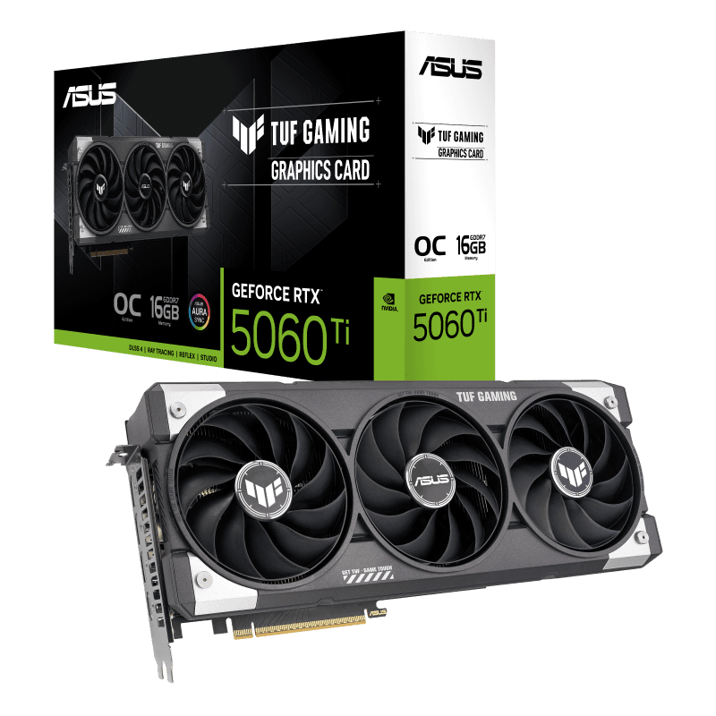ASUS RTX 5060 Ti 16GB TUF OC