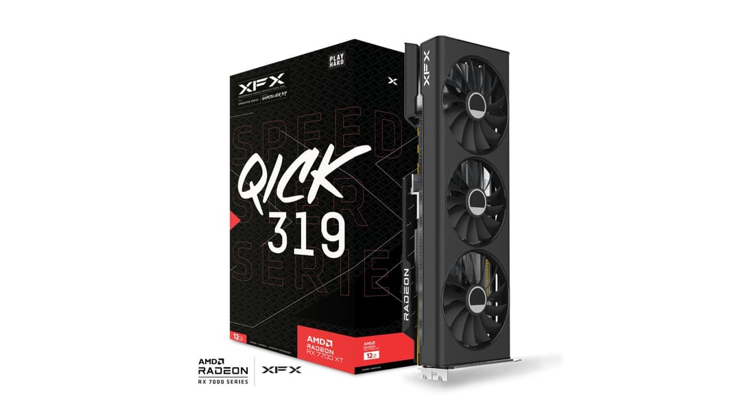 RX 7700 XT XFX RX 7700 XT Speedster QICK 319