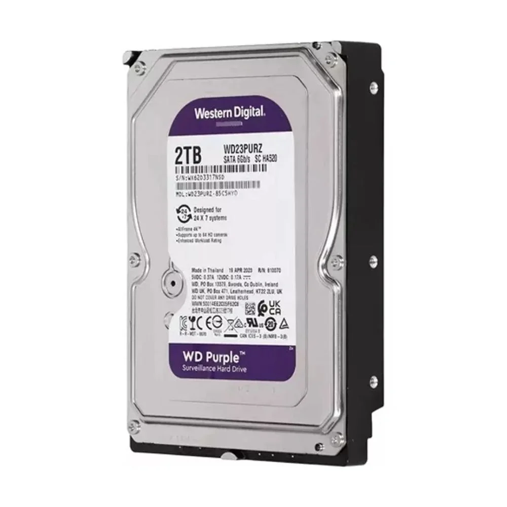 Western Digital WD Purple 2TB HDD SATA III - WD20PURX Western Digital WD Purple 2TB HDD SATA III - WD20PURX