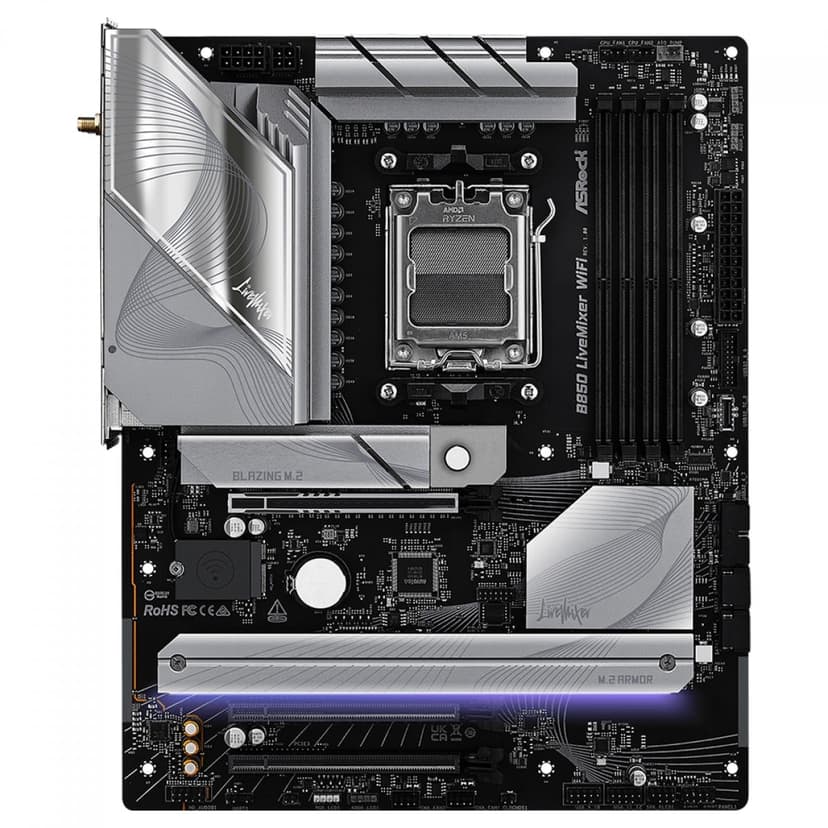 ASRock B850 LiveMixer WiFi AM5 ATX DDR5
