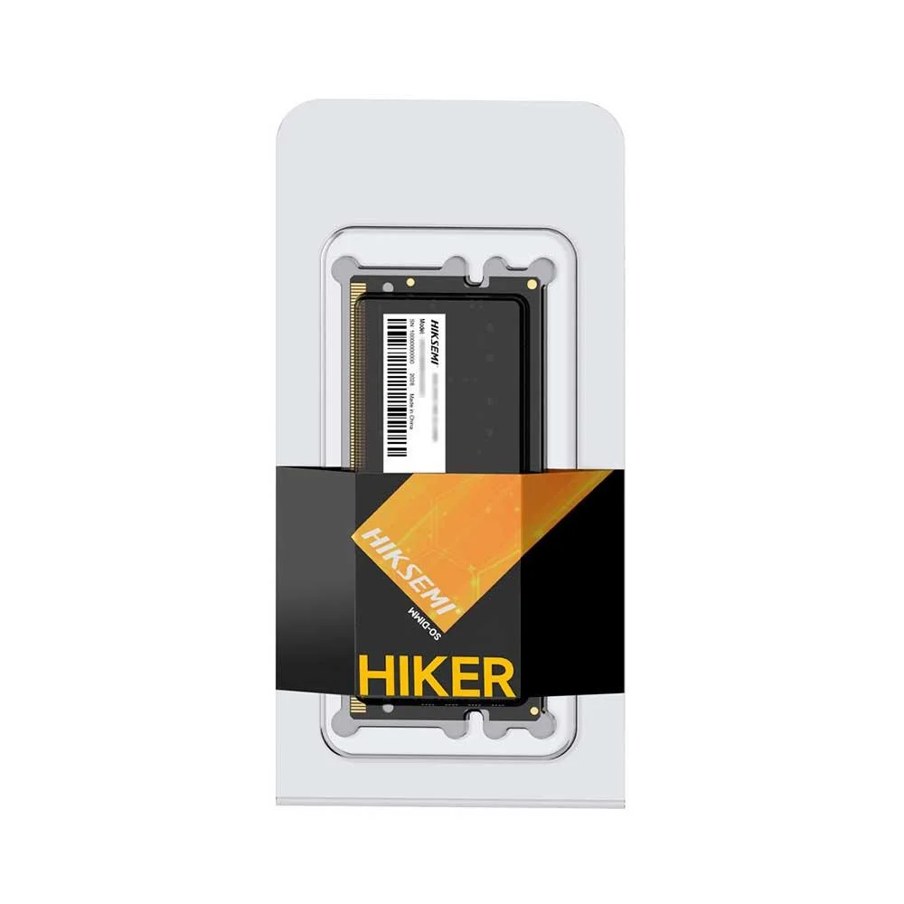 Hiksemi Hiker 8GB DDR4 SO-DIMM Hiksemi Hiker 8GB (1x8GB) DDR4 SO-DIMM 3200MHz CL22 Preto - HSC408S32Z