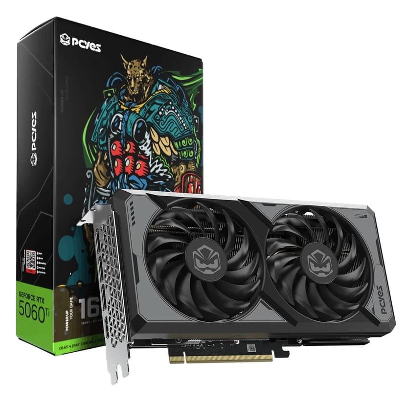 PCYES RTX 5060 Ti 16GB Projeto Edge