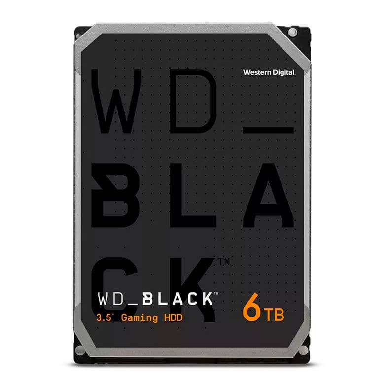 Western Digital WD_Black 6TB HDD SATA III - WD6004FZBX Western Digital WD_Black 6TB HDD SATA III - WD6004FZBX