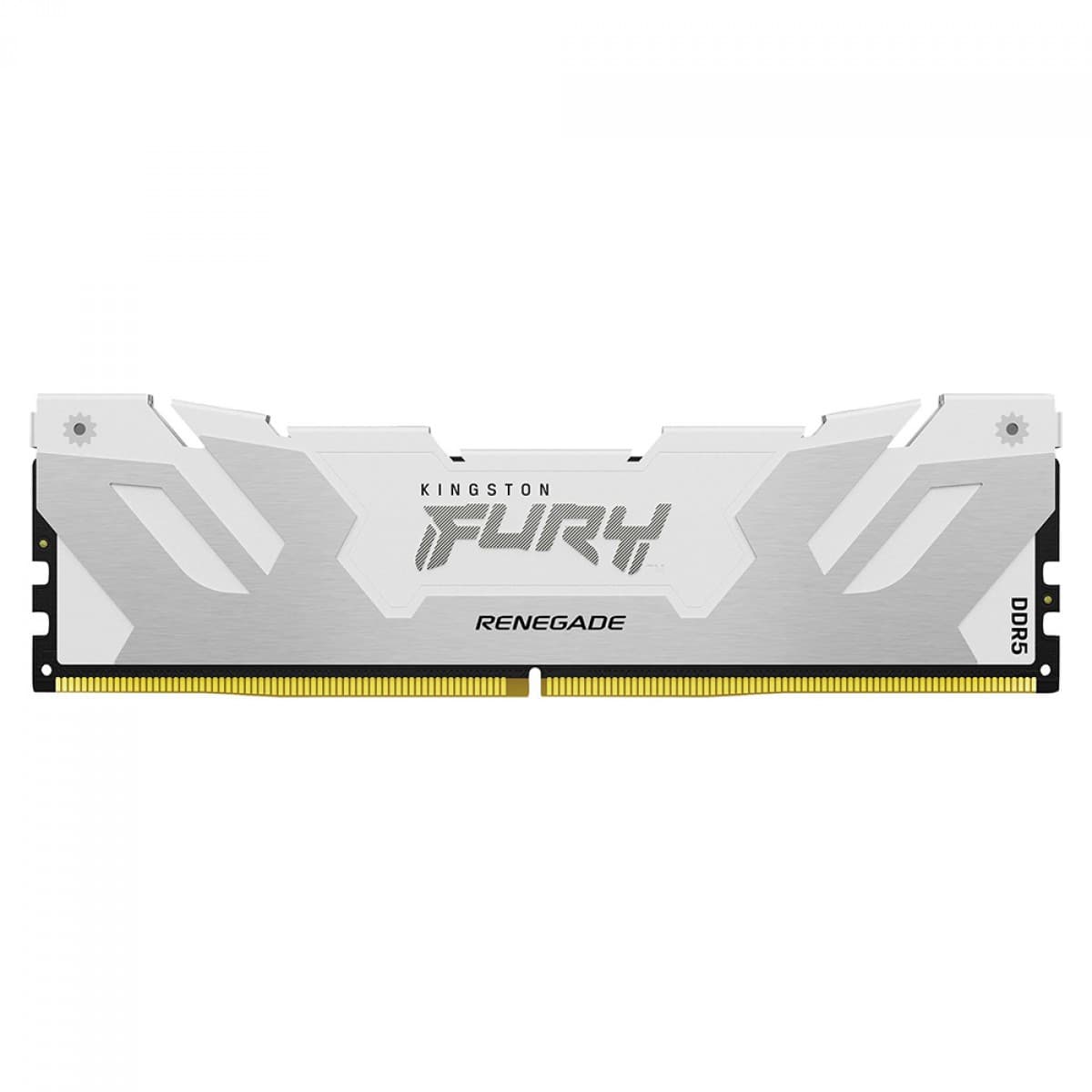 Kingston Fury Renegade 16GB DDR5 Kingston Fury Renegade 16GB (1x16GB) DDR5 7200MHz CL38 Branco - KF572C38RW-16
