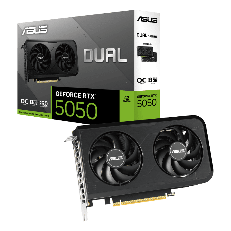 RTX 5050 ASUS RTX 5050 Dual OC