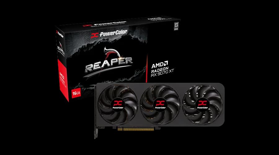 RX 9070 XT PowerColor RX 9070 XT Reaper
