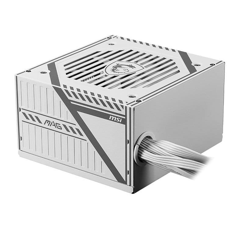 MSI MAG A650BNL WHITE 650W 80 Plus Bronze - MAG-A650BNL-WHITE