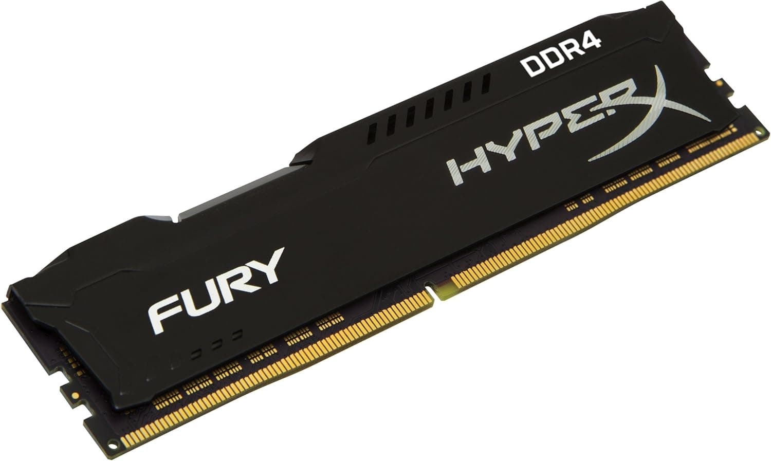 Kingston HyperX Fury 8GB DDR4 Kingston HyperX Fury 8GB (1x8GB) DDR4 2400MHz CL15 Preto - HX424C15FB2/8