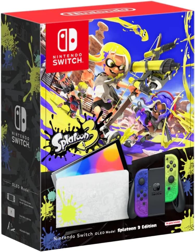 Nintendo Switch OLED (Edição Splatoon)