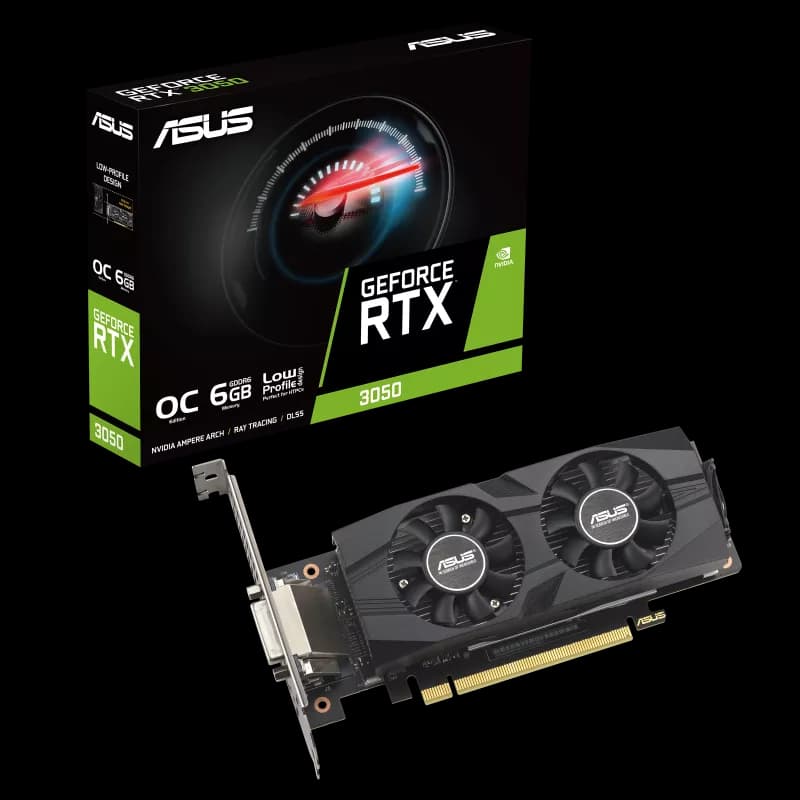 RTX 3050 6GB ASUS RTX 3050 6GB LP
