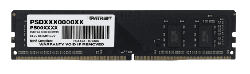 Patriot Signature Line 8GB (1x8GB) DDR5 Patriot Signature Line 8GB (1x8GB) DDR5 5600MHz CL46 Preto - PSD58G560082