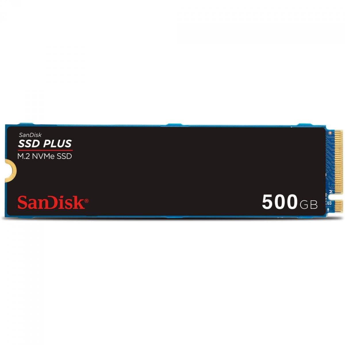 SanDisk SSD Plus 500GB SSD NVMe Gen 3 - SDSSDA3N-500G-G26 SanDisk SSD Plus 500GB SSD NVMe Gen 3 - SDSSDA3N-500G-G26