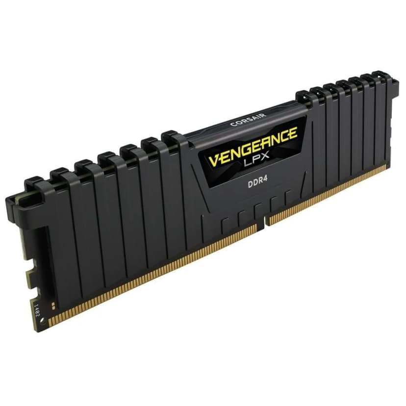 Corsair Vengeance LPX 8GB (1x8GB) DDR4 2400MHz CL16 Preto - CMK8GX4M1A2400C16