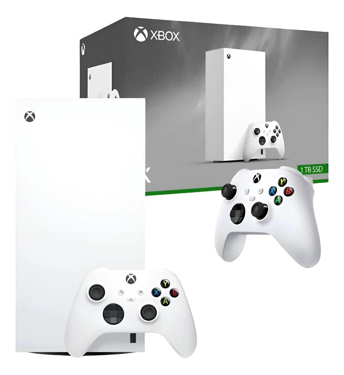 Xbox Series X Xbox Series X 1TB - Digital (Branco) + 2 Controles