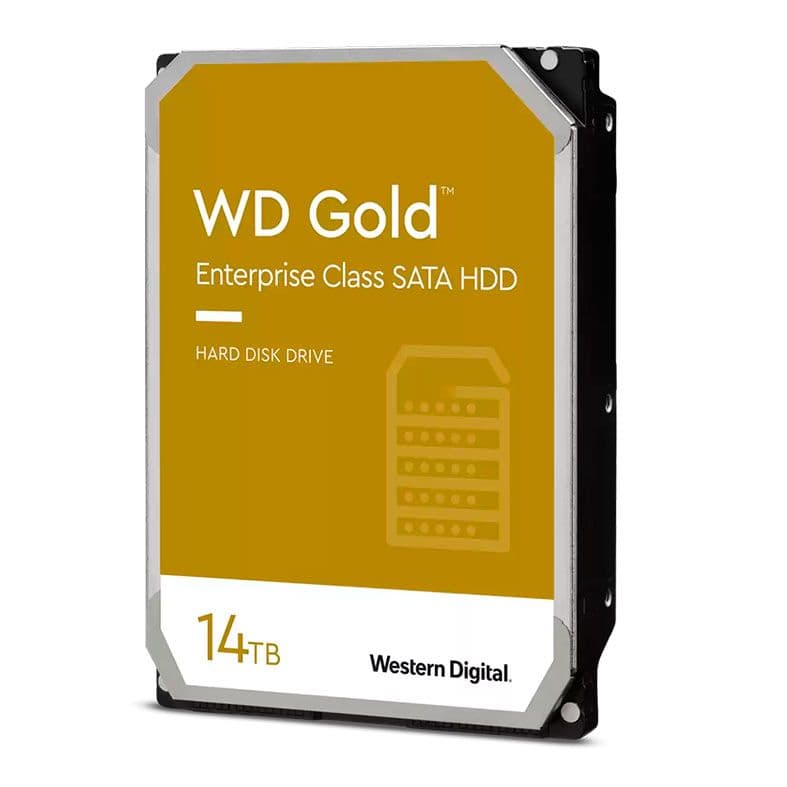 Western Digital Gold 14TB HDD SATA III - WD141KRYZ Western Digital Gold 14TB HDD SATA III - WD141KRYZ