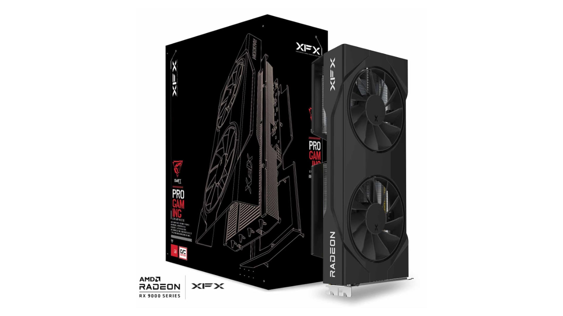 RX 9060 XT 16GB XFX RX 9060 XT 16GB Swift OC