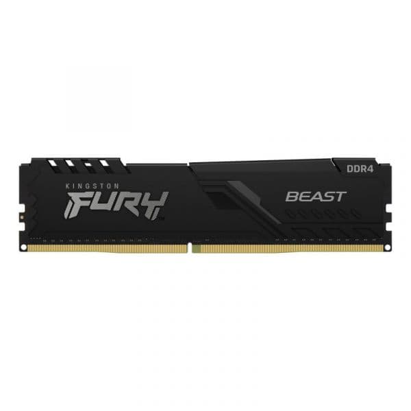 Kingston Fury Beast 32GB DDR4 Kingston Fury Beast 32GB (1x32GB) DDR4 2666MHz CL16 Preto - KF426C16BB/32