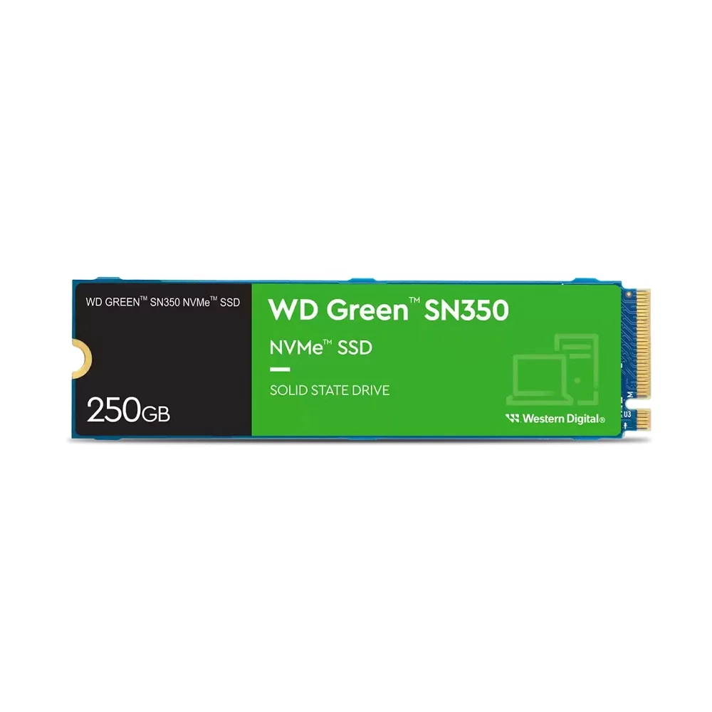 Western Digital WD Green SN350 250GB SSD NVMe Gen 3 - WDS250G2G0C Western Digital WD Green SN350 250GB SSD NVMe Gen 3 - WDS250G2G0C