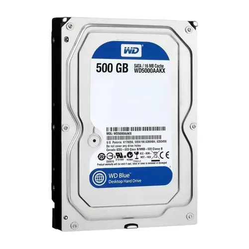Western Digital WD Blue 500GB HDD SATA III - WD5000AAKX Western Digital WD Blue 500GB HDD SATA III - WD5000AAKX