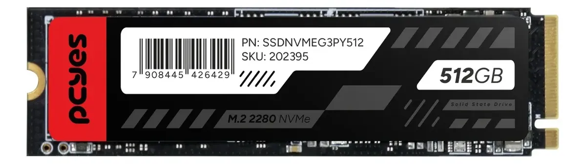PCYES Evolution 512GB SSD NVMe Gen 3 - SSDNVMEG3PY512 PCYES Evolution 512GB SSD NVMe Gen 3 - SSDNVMEG3PY512