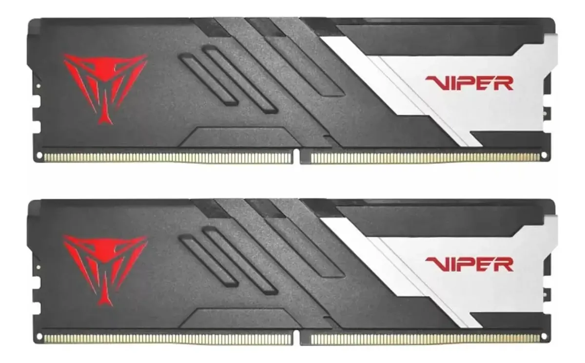 Patriot Viper Venom 32GB (2x16GB) DDR5 Patriot Viper Venom 32GB (2x16GB) DDR5 6000MHz CL30 Preto - PVV564G600C30K