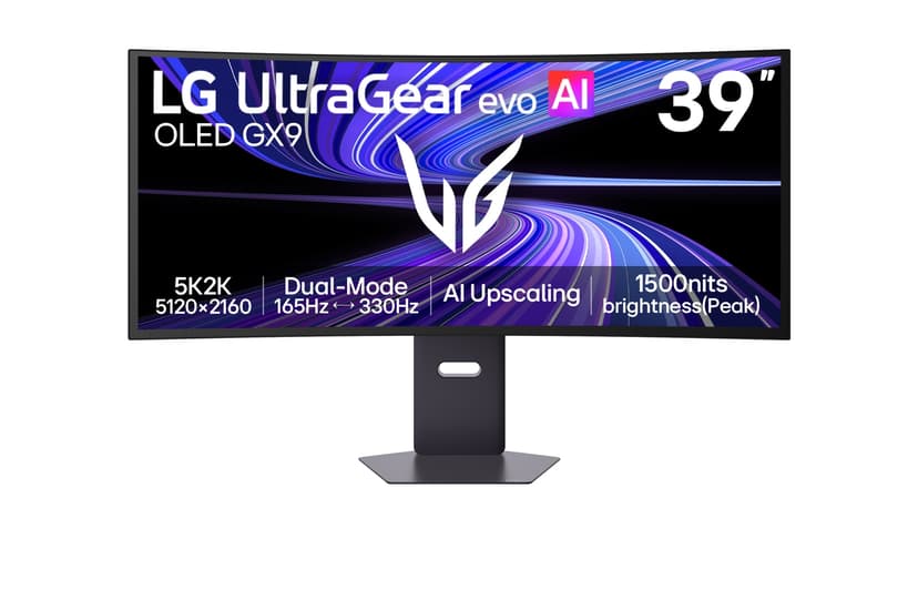 LG UltraGear 38.86" 5K2K 165Hz OLED - 39GX950B-B