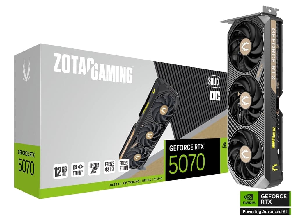 RTX 5070 ZOTAC RTX 5070 Solid OC