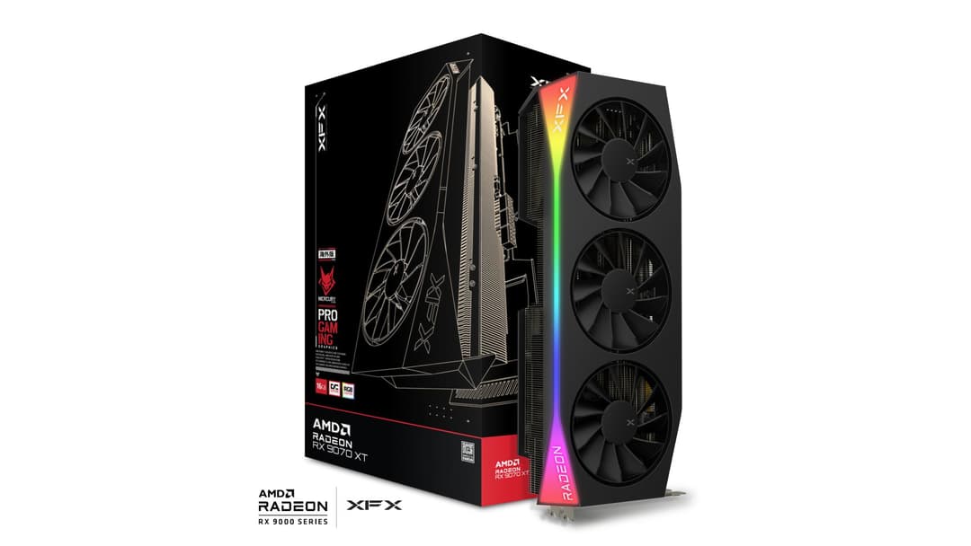 RX 9070 XT XFX RX 9070 XT Mercury OC