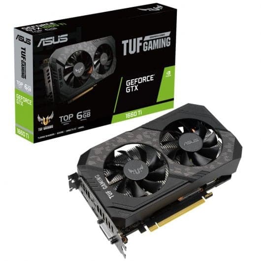 GTX 1660 Ti ASUS GTX 1660 Ti EVO OC