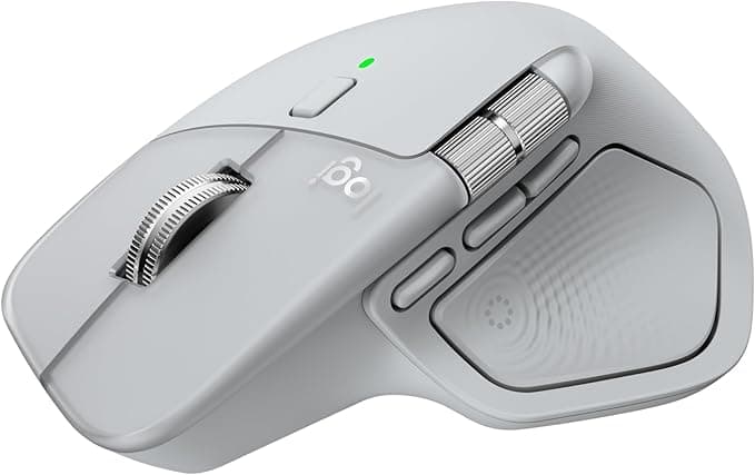 Logitech MX Master 4 Sem Fio, Sensor Darkfield, 8000 DPI, Cinza - 910-007566
