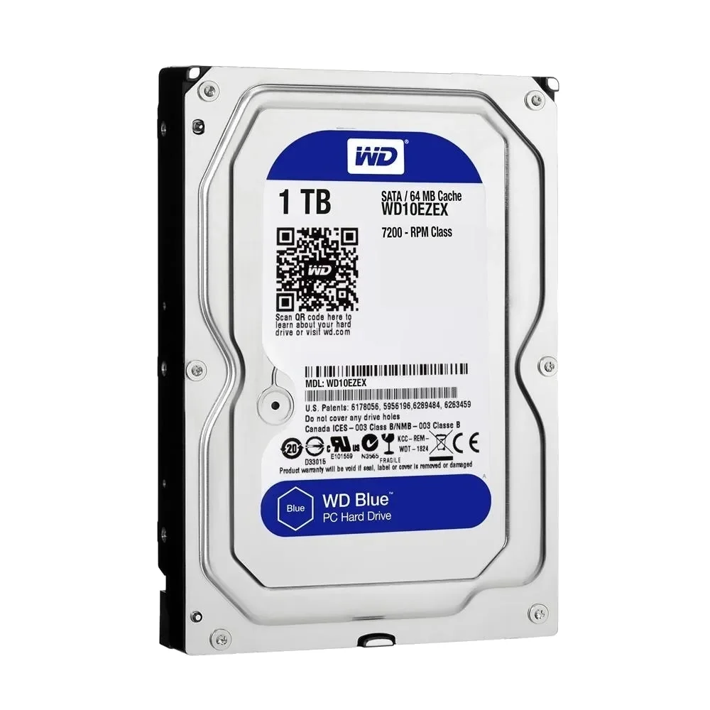 Western Digital Blue 1TB HDD SATA III - WD10EZEX Western Digital WD Blue 1TB HDD SATA III - WD10EZEX