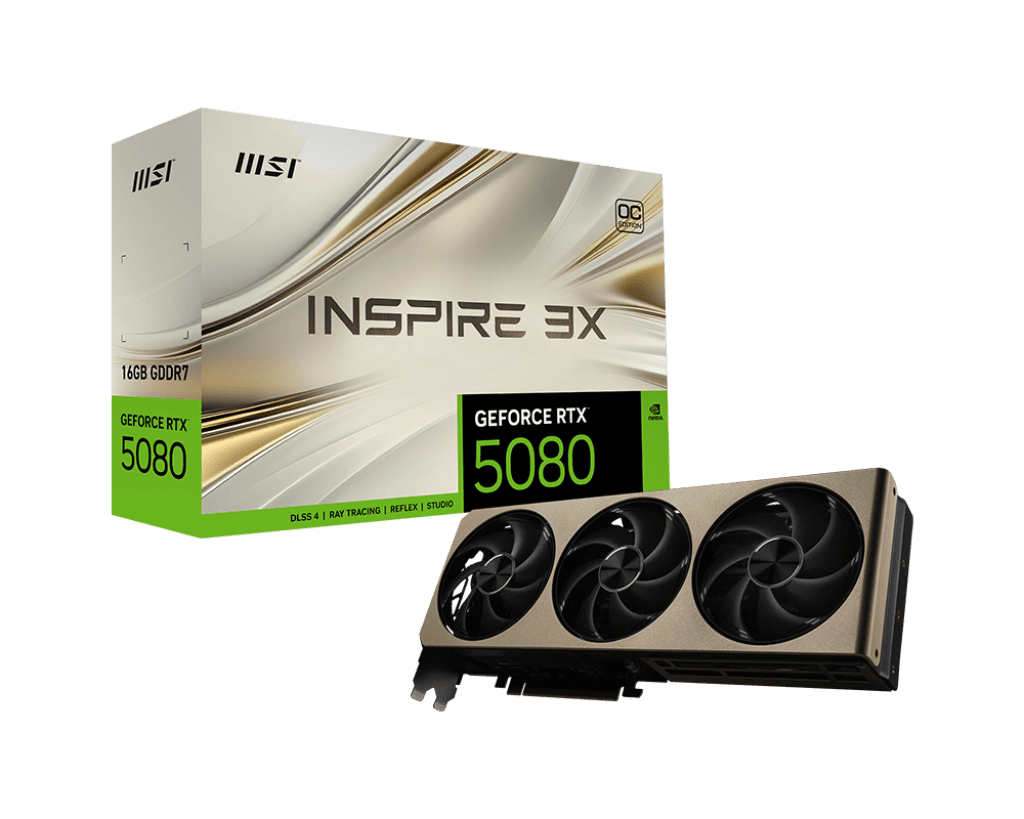 RTX 5080 MSI RTX 5080 Inspire 3X OC